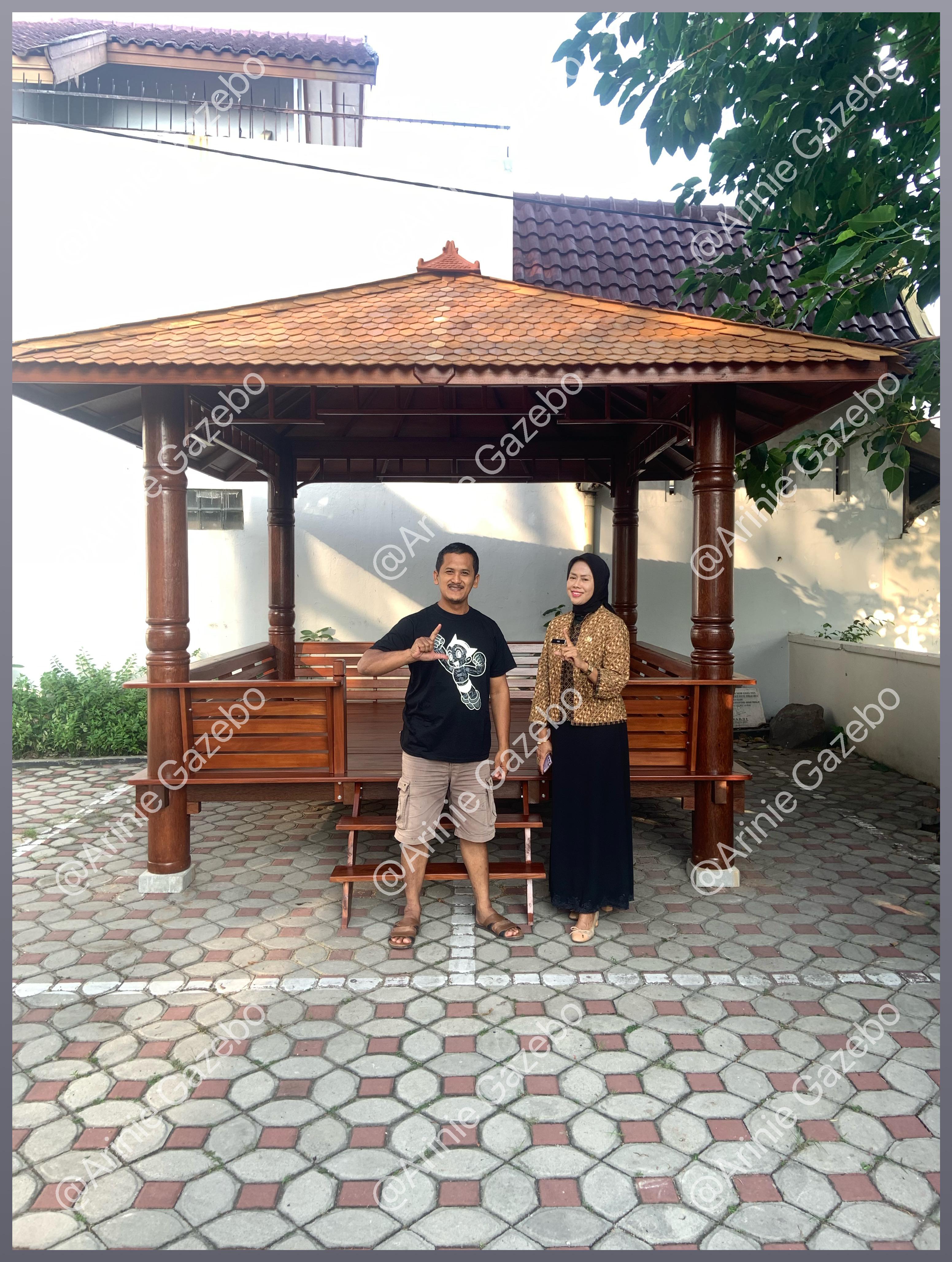 Biaya Pengrajin Gazebo Kayu Jati di Blora Biaya Pengrajin Gazebo Kayu Jati di Blora