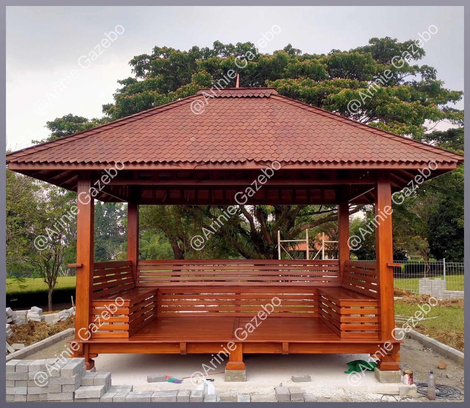 Biaya Pengrajin Gazebo Modern di Banjarnegara
