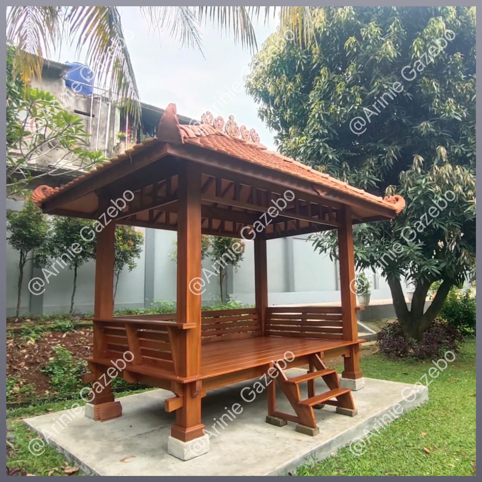 Harga Pembuatan Gazebo Halaman Rumah di Bantul