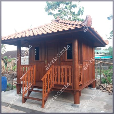 Saung Gazebo Model Rumah Panggung Betawi