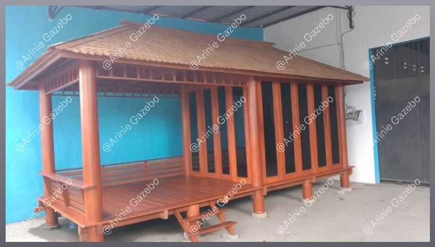 Biaya Pengrajin Pergola Gazebo 4x3 di Garut