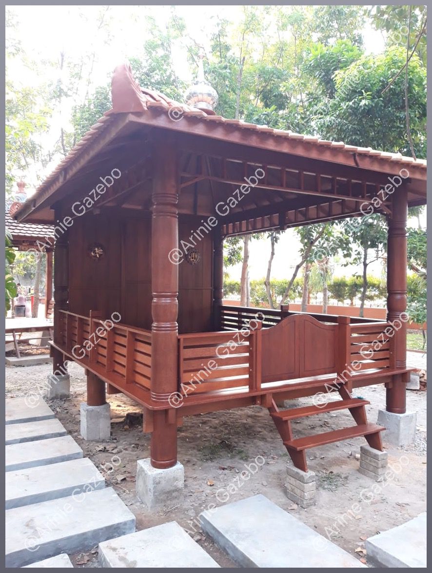 Jasa Pengrajin Gazebo Di Taman di Cilegon Jasa Pengrajin Gazebo Di Taman di Cilegon