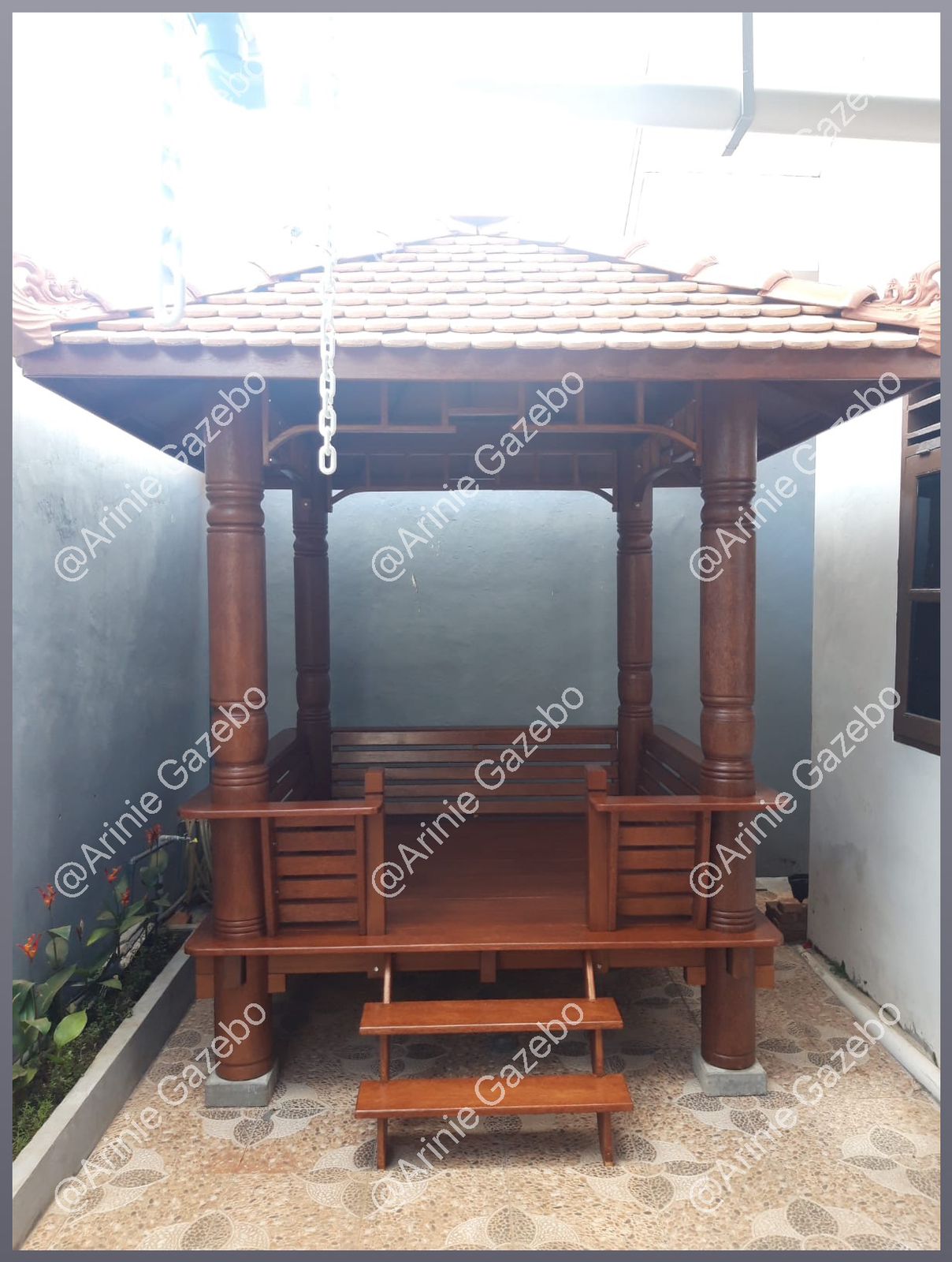 Biaya Pembuatan Gazebo Modern di Ngasem