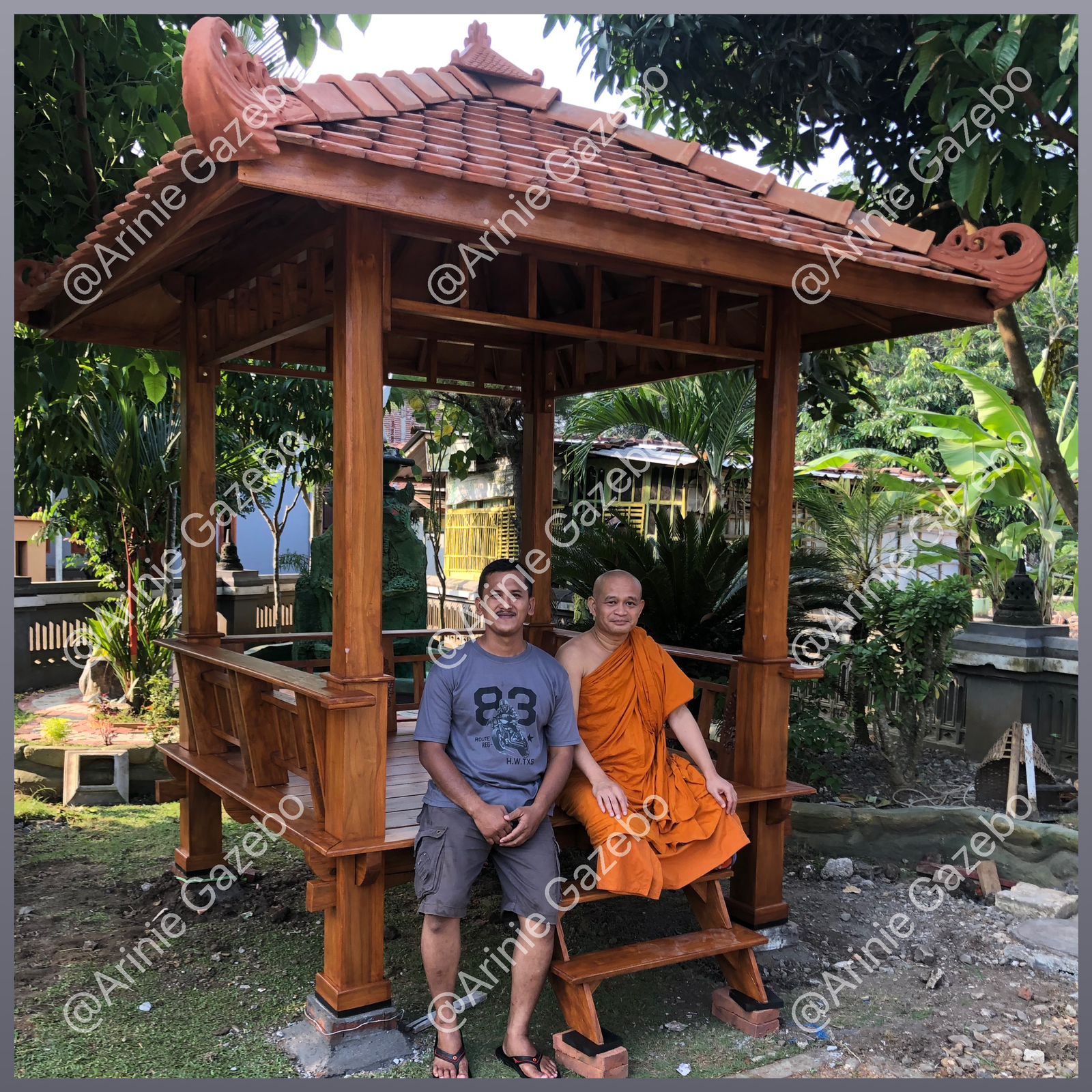 Pengrajin Gazebo Minimalis di Tarogong Kidul