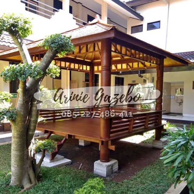 Harga Pengrajin Gazebo Di Rooftop di Batang