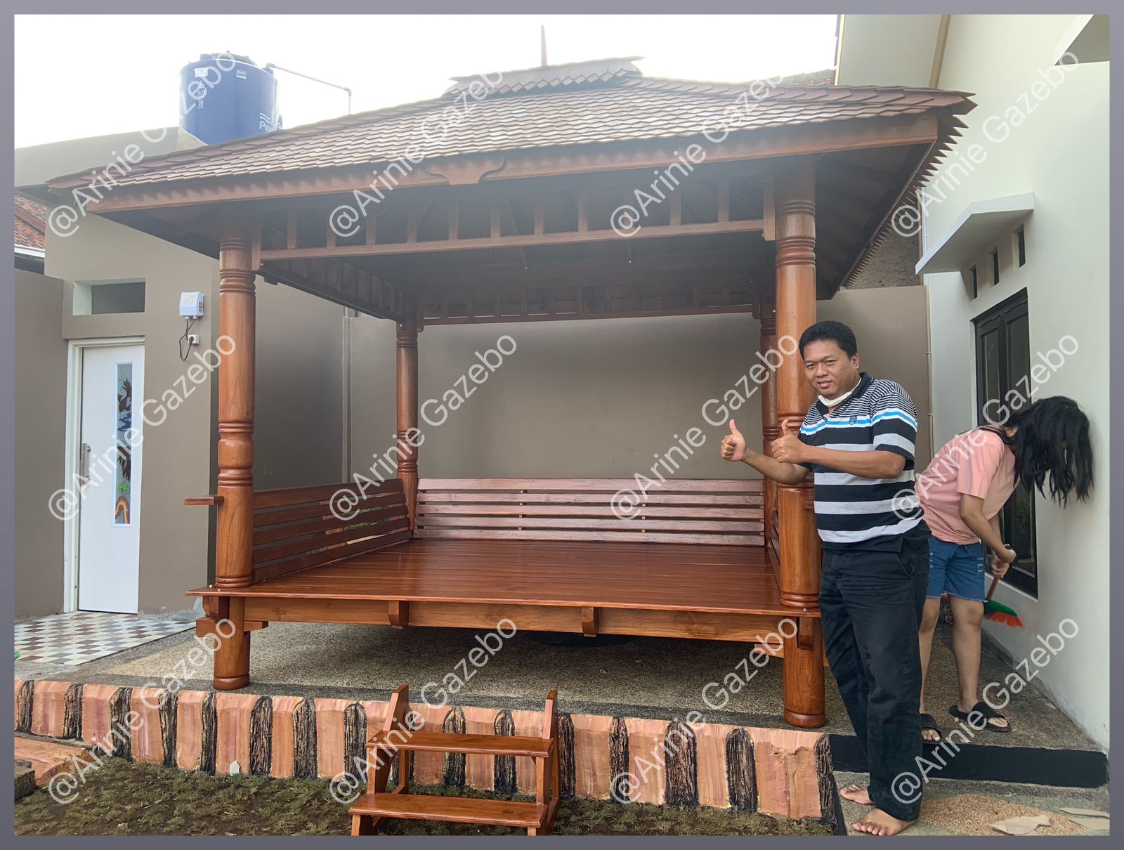 Harga Pengrajin Gazebo Kayu Sederhana di Menteng