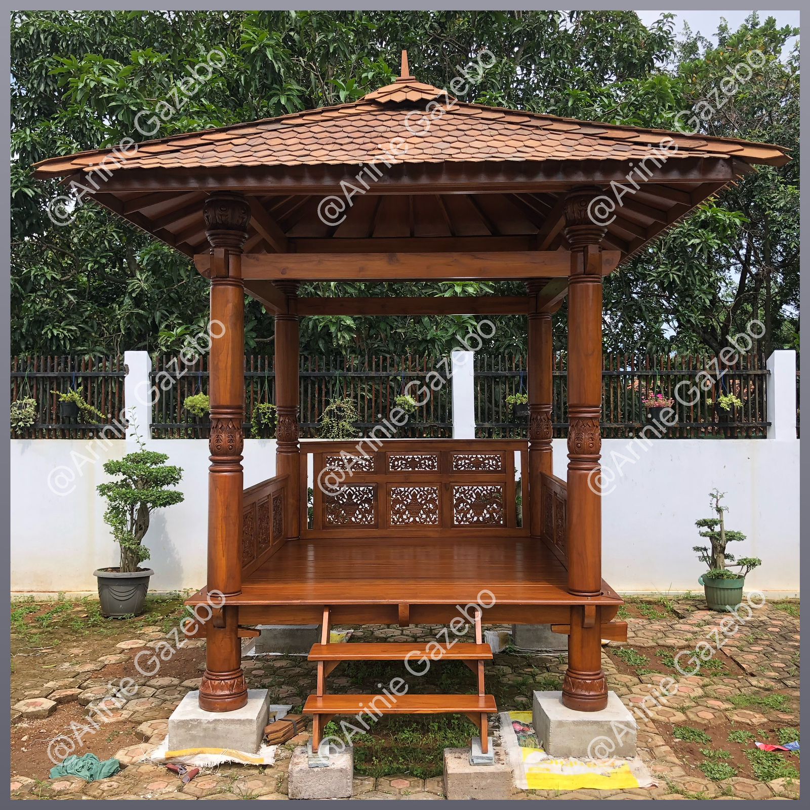 Biaya Pembuatan Gazebo Glugu di Cimahi