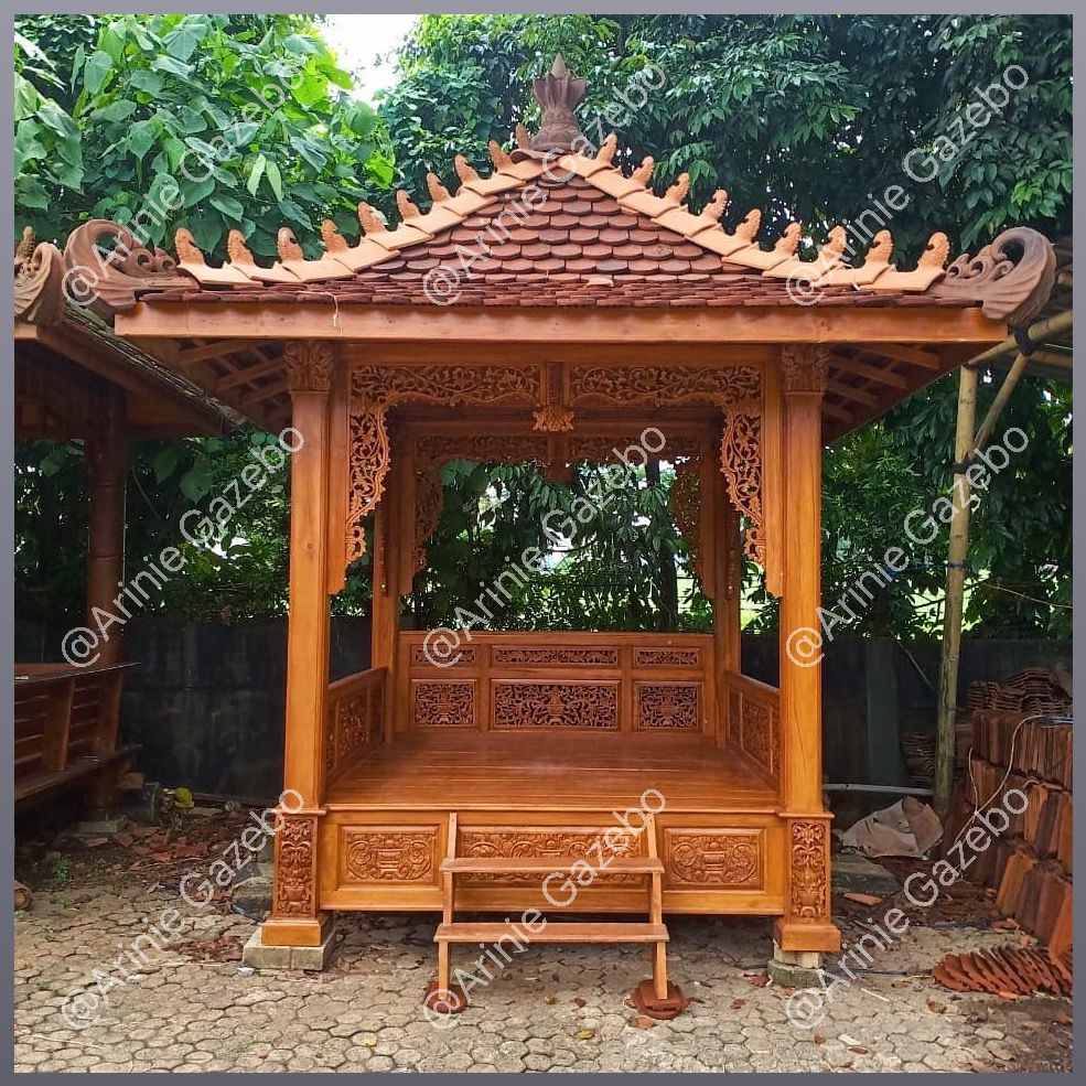 Harga Pengrajin Gazebo Dua Tingkat di Grobogan