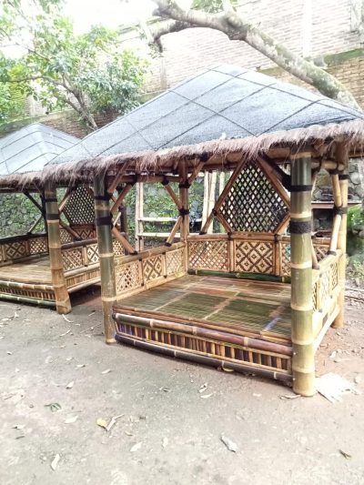 Gazebo Bambu Ukuran 3×3