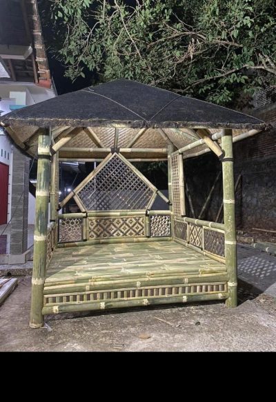 Gazebo Bambu Ukuran 3×3 - Gambar 3