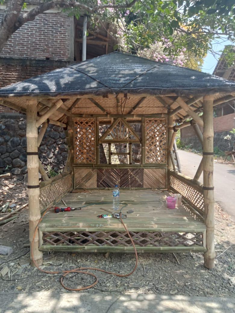 Gazebo Saung Bambu di Rangkasbitung Gazebo Saung Bambu di Rangkasbitung