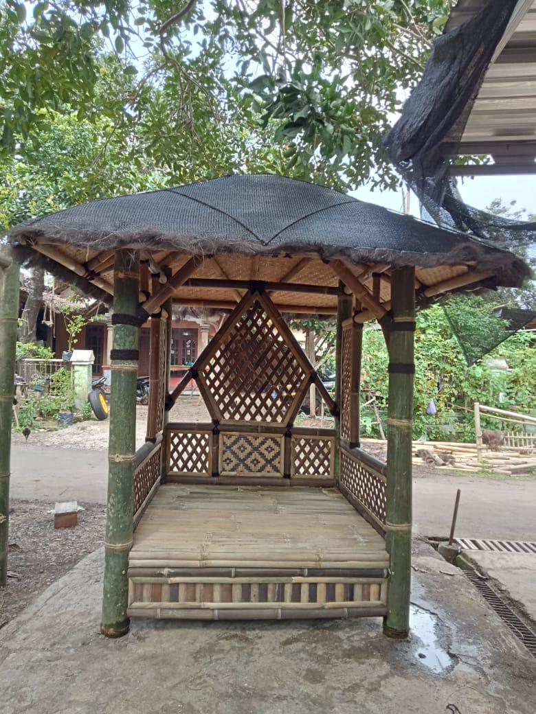 Jual Gazebo Bambu di Cibinong